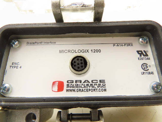 Graceport P-A14-F3RX Micrologix 1200 Panel Interface Connector 8 Pin MDIN Cable