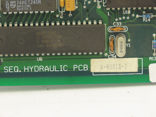 Barber Coleman A-60012-1 Sequence Hydraulic PCB Circuit Board 33-1665