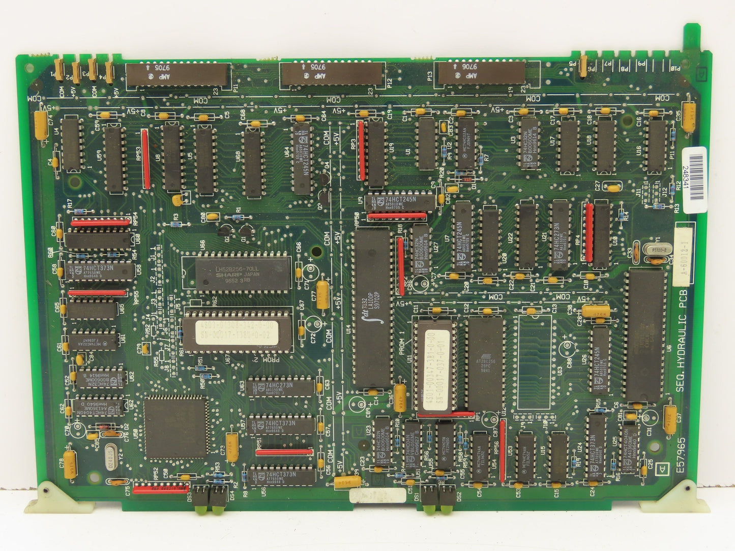 Barber Coleman A-60012-1 Sequence Hydraulic PCB Circuit Board 33-1665