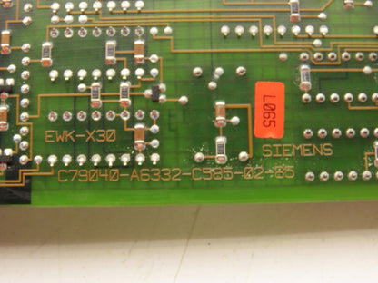 Siemens 6ES5 244-3AA22 PLC Communication Circuit Board Card Module