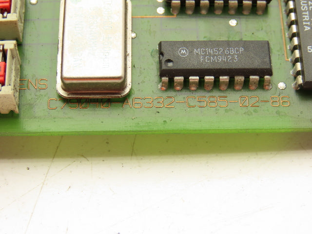 Siemens 6ES5 244-3AA22 PLC Communication Circuit Board Card Module
