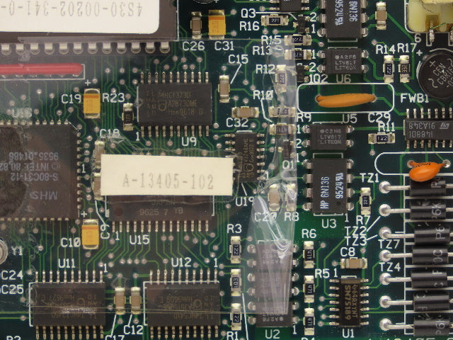 Barber Colman A-13405-2 RS232 Communications PCB Circuit Board A-13405-102