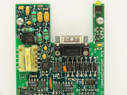 Barber Colman A-13405-2 RS232 Communications PCB Circuit Board A-13405-102
