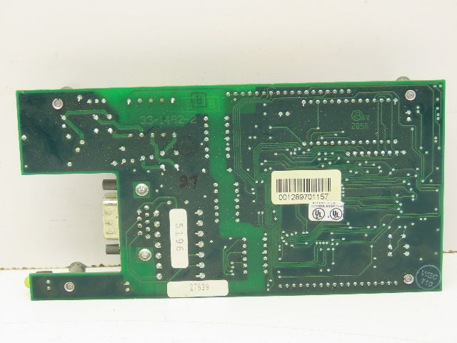Barber Colman A-13405-2 RS232 Communications PCB Circuit Board A-13405-102