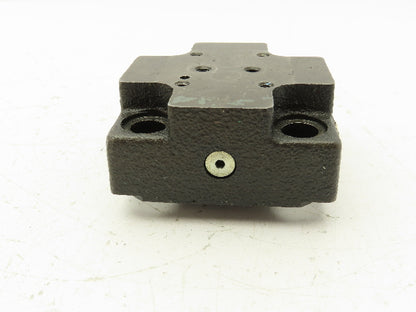 Vickers CVCS-25-D1-S2-10-S19 Slip-In Cartridge Relief Valve Cover