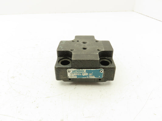 Vickers CVCS-25-D1-S2-10-S19 Slip-In Cartridge Relief Valve Cover