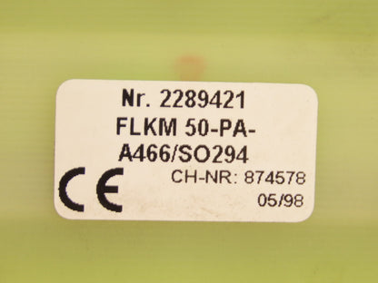 Siemens 6ES5 466-3LA11 Simatic 8-Point PLC Analog Input Slot Card Module