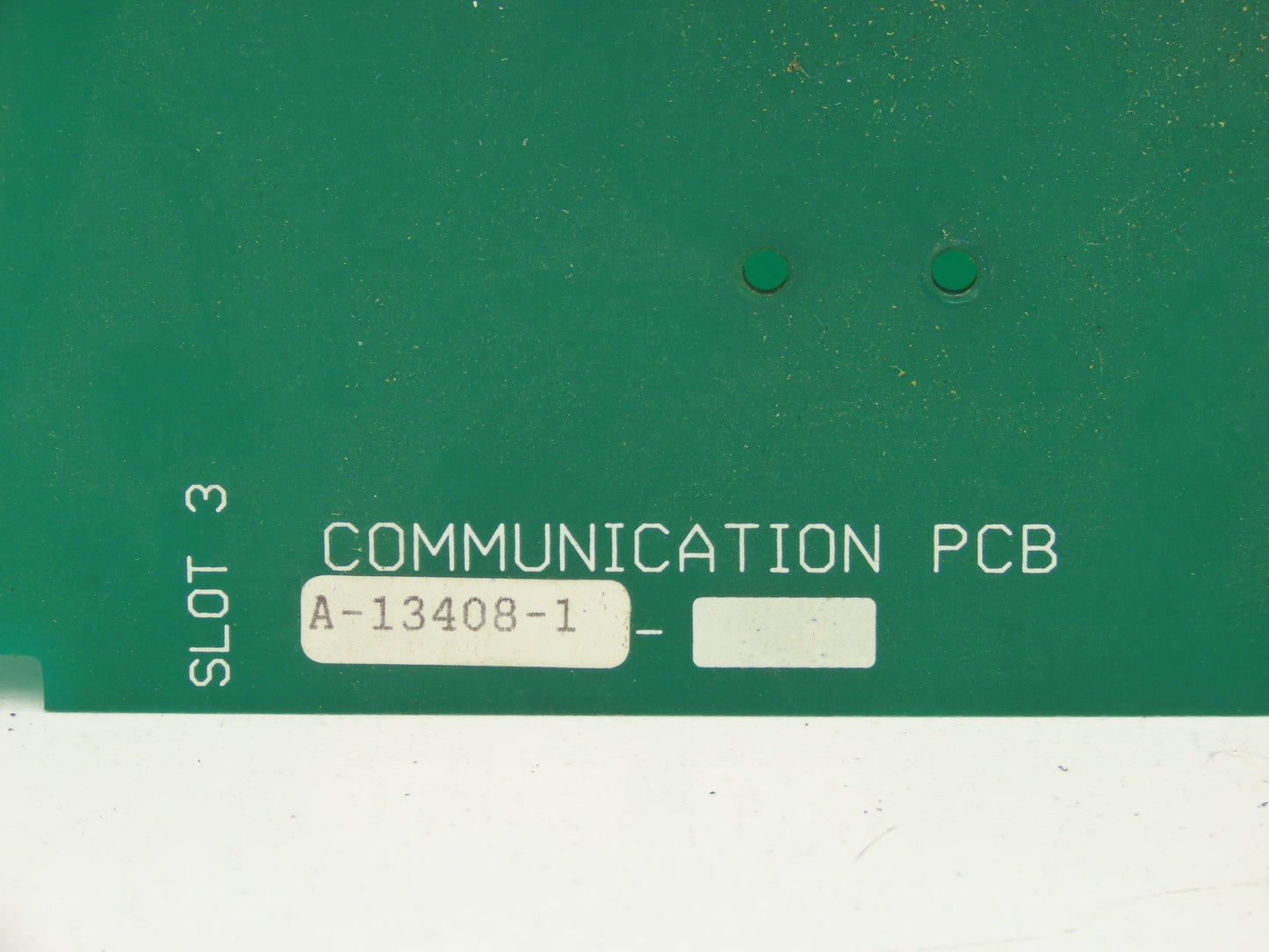 Barber Colman A-13408-1 Maco 4000 Communication Circuit Board 3-Slot