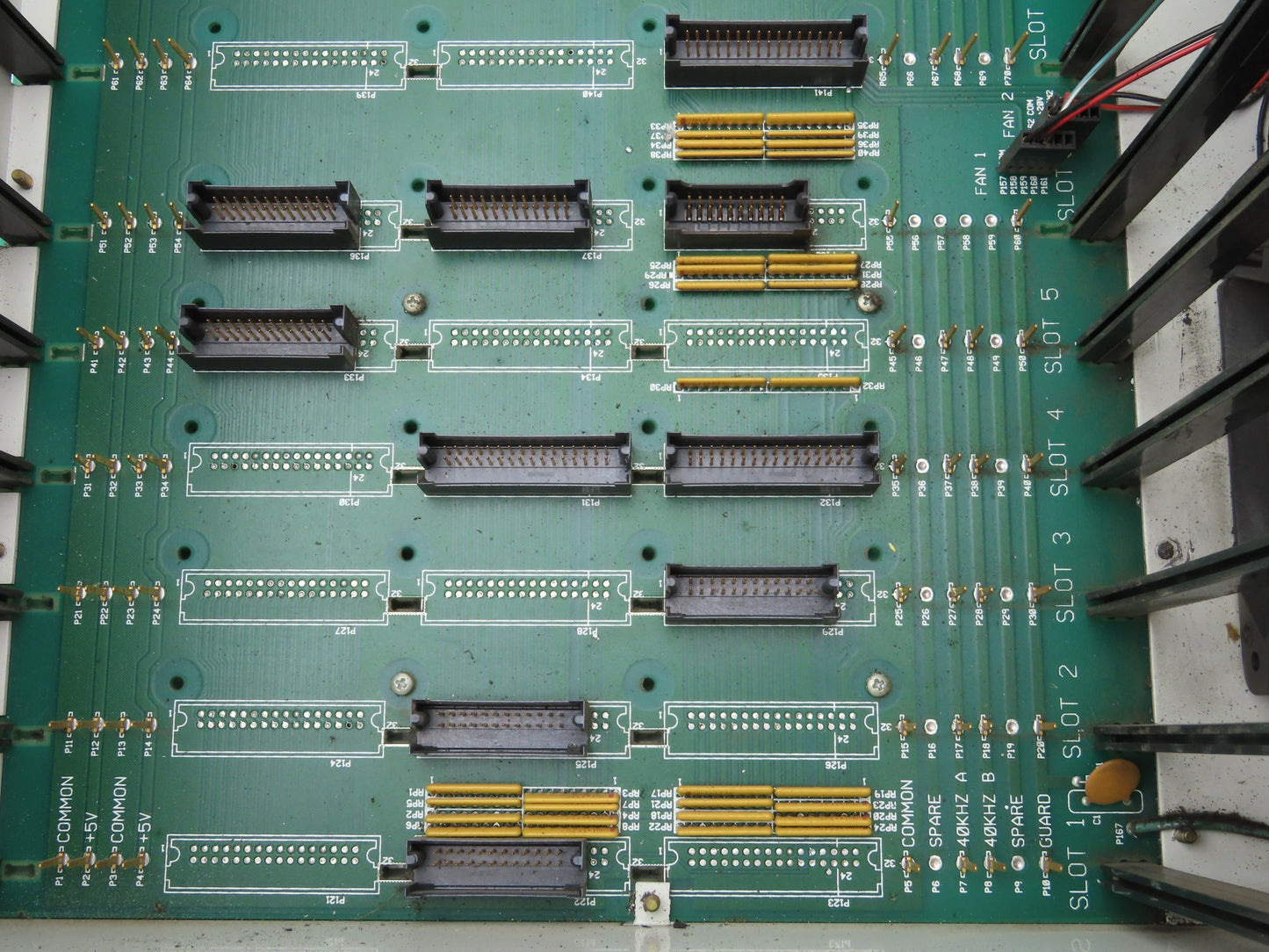 Barber Colman 40BB-411BC Maco 4000 Injection Control Card Chassis PLC Slot Rack