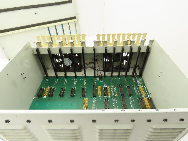 Barber Colman 40BB-411BC Maco 4000 Injection Control Card Chassis PLC Slot Rack