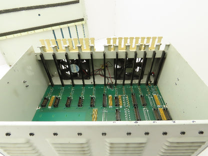 Barber Colman 40BB-411BC Maco 4000 Injection Control Card Chassis PLC Slot Rack