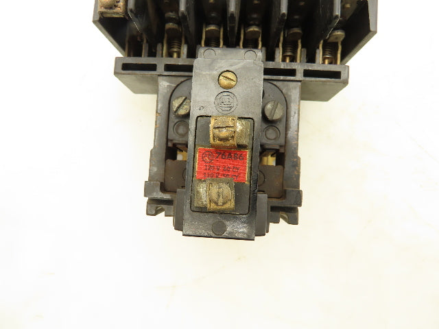 Allen Bradley 700-BR600A1 AC Control Relay 120VAC Coil 600VAC 60A 6NO Ser.A