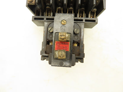 Allen Bradley 700-BR600A1 AC Control Relay 120VAC Coil 600VAC 60A 6NO Ser.A