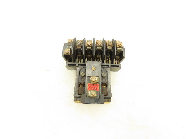 Allen Bradley 700-BR600A1 AC Control Relay 120VAC Coil 600VAC 60A 6NO Ser.A