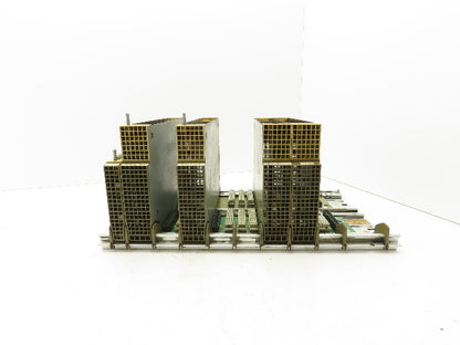 Siemens 6ES5 700-3LA12 Simatic PLC Slot Rack Chassis w/Adaptor Casing