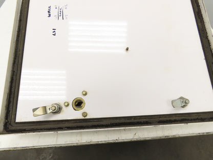 Hoffman A242408LP Electrical Enclosure Control Panel 24x24x8" Disconnect 100A