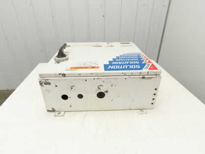 Hoffman A242408LP Electrical Enclosure Control Panel 24x24x8" Disconnect 100A