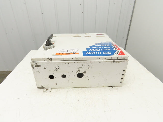 Hoffman A242408LP Electrical Enclosure Control Panel 24x24x8" Disconnect 100A