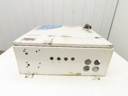 Hoffman A242408LP Electrical Enclosure Control Panel 24x24x8" Disconnect 100A