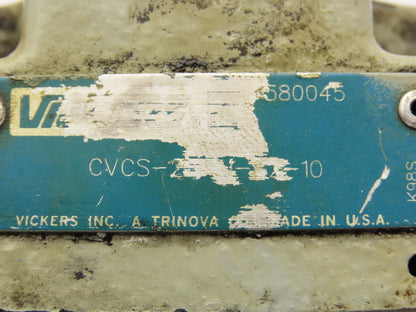 Vickers CVCS-25-N-S2-10 Slip-In Cartridge Valve Cover