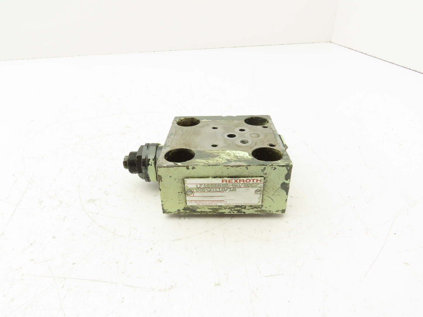 Rexroth LFA25DBW2-60/200F-08P08X10/12 Cartridge Valve Logic Cover