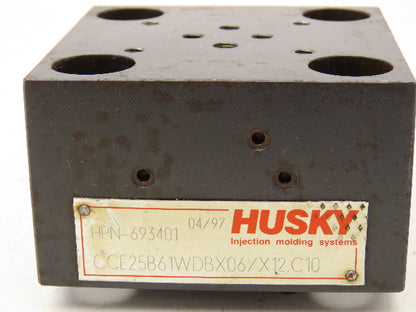 Husky CCE25B61WDBX06/X12.C10 Cartridge Valve Cover
