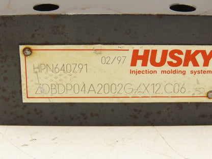 Husky ZDBDP04A2002G/X12.C06 Hydraulic Relief Valve