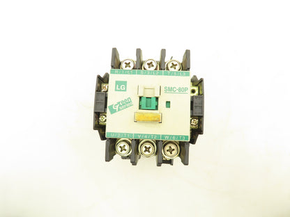 LG SMC-80P Green Series Magnetic Contactor 110V Coil 600V 80A 3 Pole