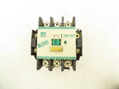 LG SMC-80P Green Series Magnetic Contactor 110V Coil 600V 80A 3 Pole