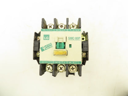 LG SMC-80P Green Series Magnetic Contactor 110V Coil 600V 80A 3 Pole