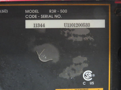 Lincoln 11344 IDEALARC R3R 500 AMP DC ARC Stick Welder Power Souce 3PH Tested