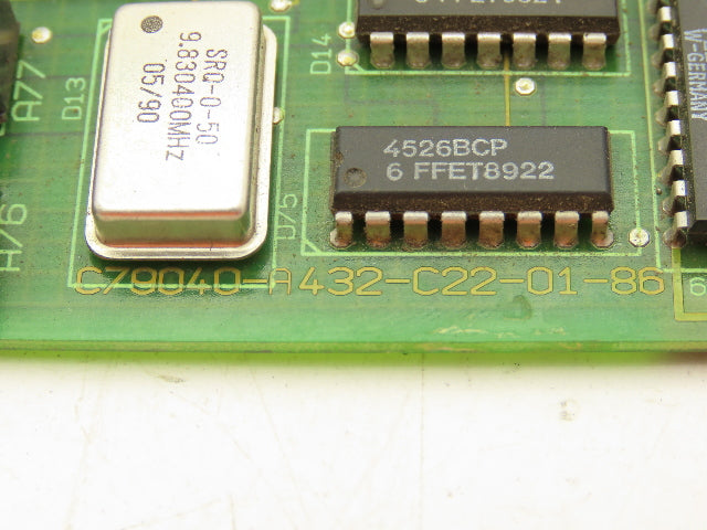 Siemens 6ES5 244-3AA21 PLC Slot Card Circuit Board Module