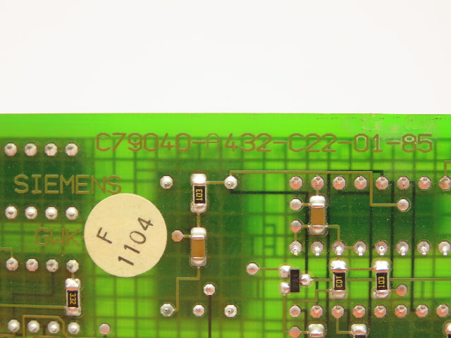 Siemens 6ES5 244-3AA21 PLC Slot Card Circuit Board Module
