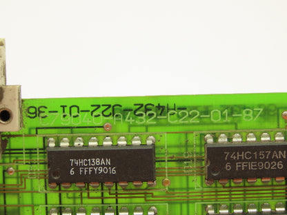 Siemens 6ES5 244-3AA21 PLC Slot Card Circuit Board Module