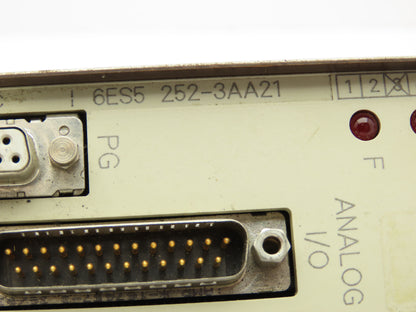 Siemens 6ES5 252-3AA21 Simatic Analog I/O Closed Loop Control Module
