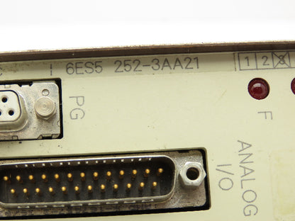 Siemens 6ES5 252-3AA21 Simatic Analog I/O Closed Loop Control Module