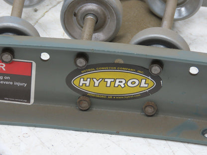 Hytrol 24"x 90 Deg Skatewheel Conveyor Section 22"BF Steel Gravity Roller