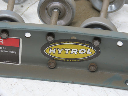 Hytrol 24"x 90 Deg Skatewheel Conveyor Section 22"BF Steel Gravity Roller