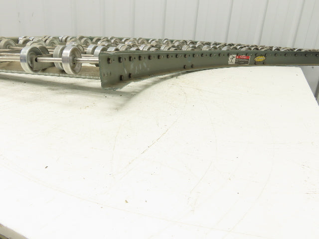 Hytrol 24"x 90 Deg Skatewheel Conveyor Section 22"BF Steel Gravity Roller
