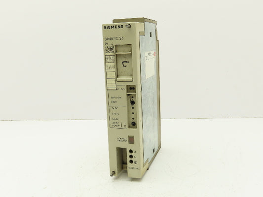 Siemens 6ES5 951-7LD12 Simatic PLC Power Supply Module 115/230V 24V