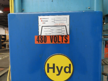 Hydraulic Power Unit Parker Pumps 1000PSI 10/7 GPM 100 Gal Tank