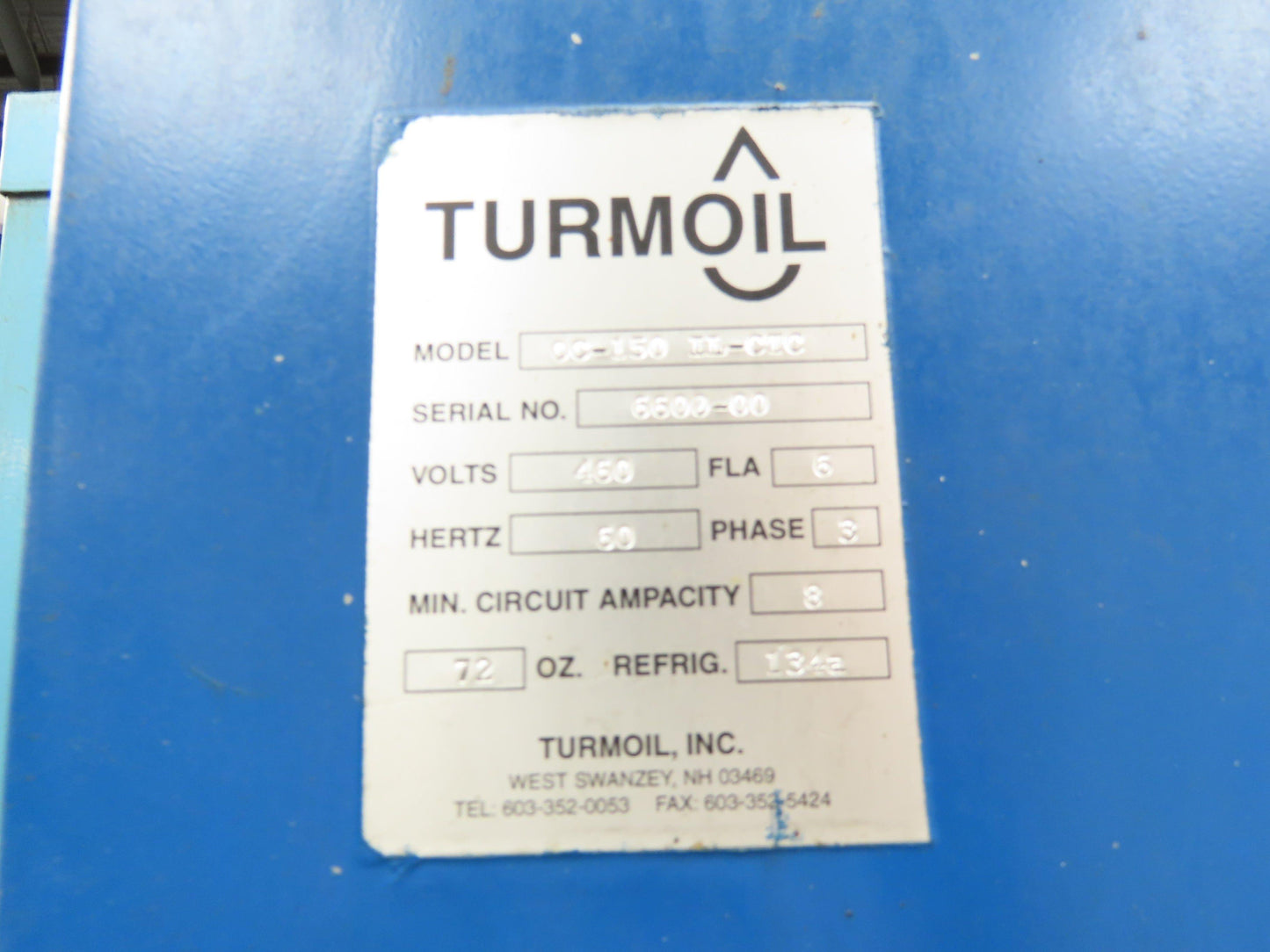 Hydraulic Power Unit Parker Pumps 1000PSI 10/7 GPM 100 Gal Tank