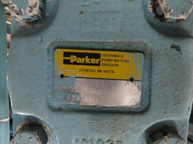 Hydraulic Power Unit Parker Pumps 1000PSI 10/7 GPM 100 Gal Tank
