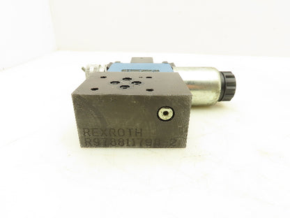 Rexroth 4WE6D61/EG24N9DAL Directional Control Solenoid Valve 24VDC