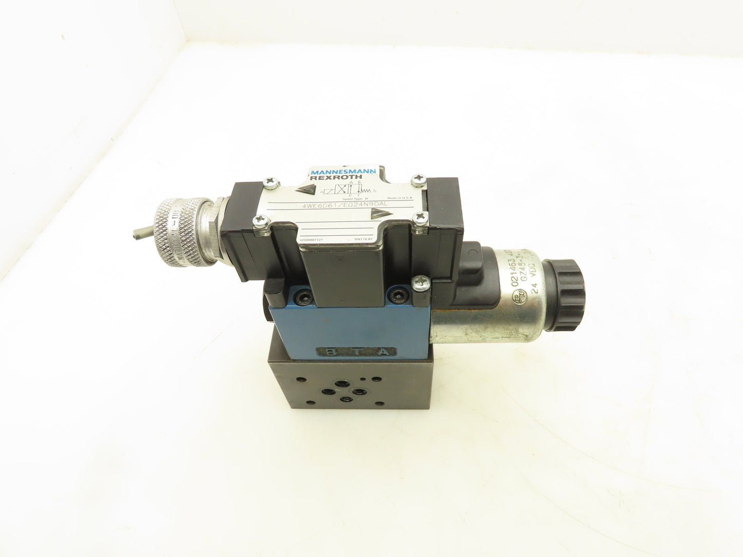 Rexroth 4WE6D61/EG24N9DAL Directional Control Solenoid Valve 24VDC