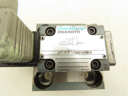 Rexroth LFA 32 KWA-62/A10/12 Cartridge Control Cover w/Directional Valve 4WE6D51