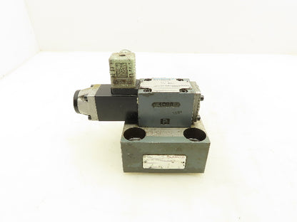 Rexroth LFA 32 KWA-62/A10/12 Cartridge Control Cover w/Directional Valve 4WE6D51