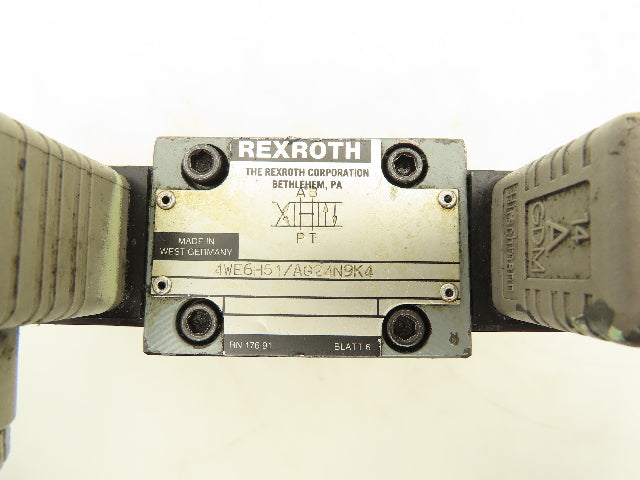 Rexroth LFA 16 DBW2-60/200/12 Cartridge Cover Directional Valve Stack 4WE6H51