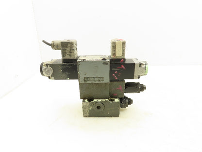 Rexroth LFA 16 DBW2-60/200/12 Cartridge Cover Directional Valve Stack 4WE6H51