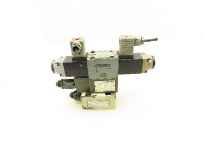 Rexroth LFA 16 DBW2-60/200/12 Cartridge Cover Directional Valve Stack 4WE6H51